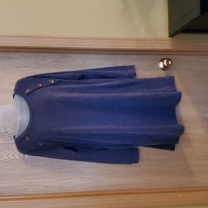 7th Ray tunic length sweater
